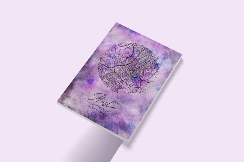 Omega Watercolor Map Bundle