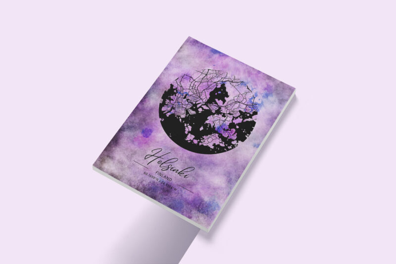 Omega Watercolor Map Bundle