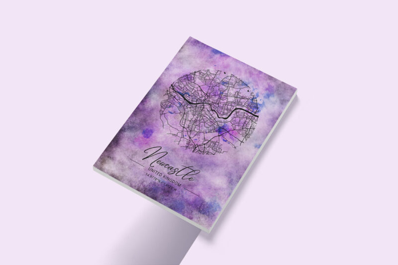 Omega Watercolor Map Bundle