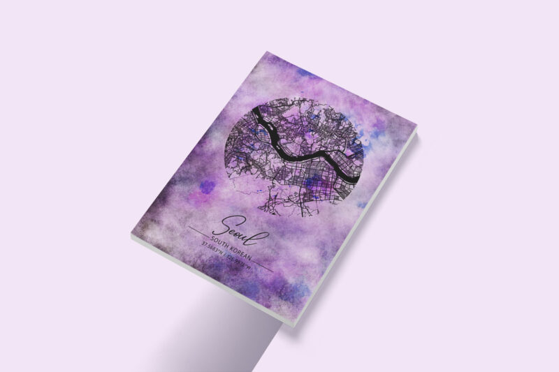 Omega Watercolor Map Bundle