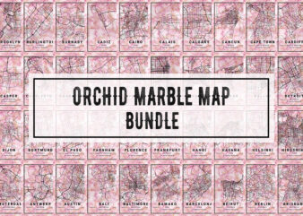 Orchid Marble Map Bundle