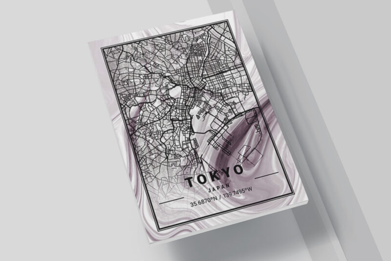Orchids Marble Map Bundle