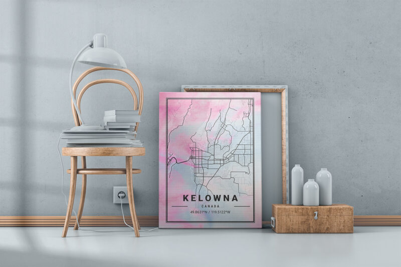 Pisces Watercolor Map Bundle