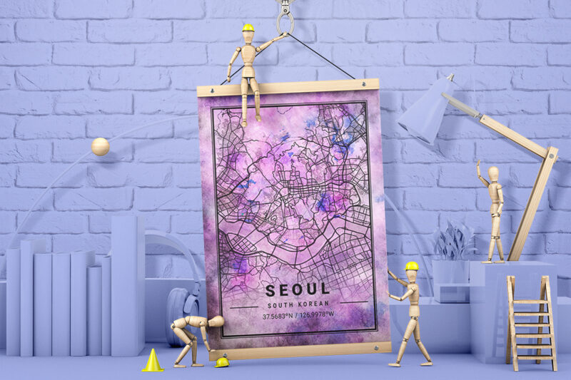 Pyxis Watercolor Map Bundle