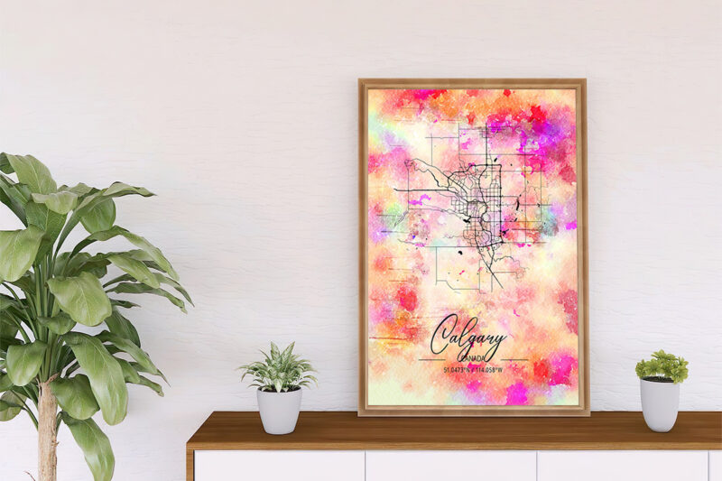 Rho Watercolor Map Bundle