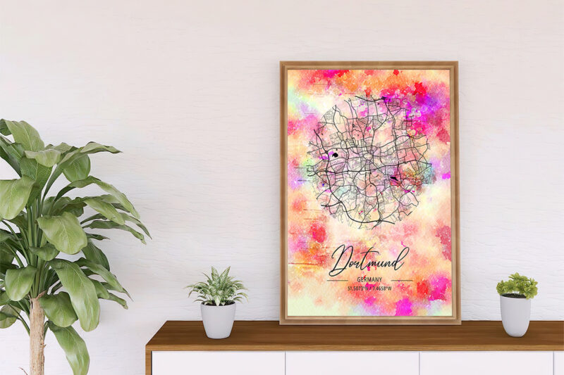 Rho Watercolor Map Bundle