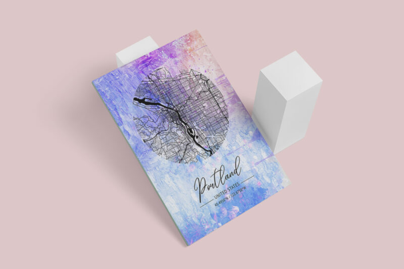 Sigma Watercolor Map Bundle