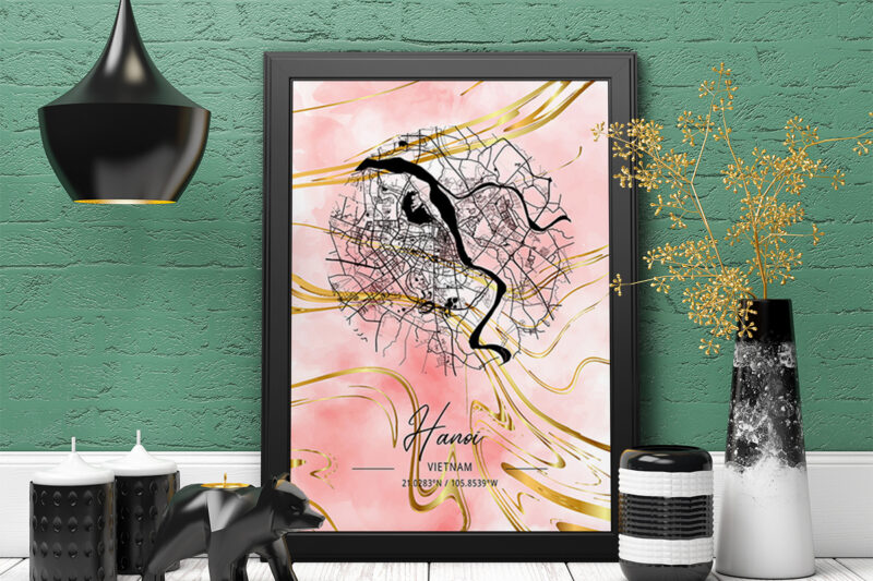 Snowdrops Marble Map