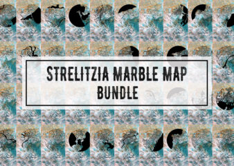 Strelitzia Marble Map Bundle