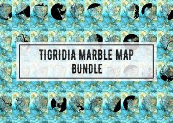 Tigridia Marble Map Bundle