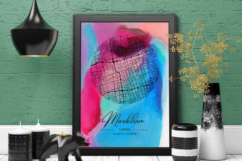 Zeta Watercolor Map Bundle