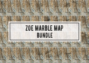 Zoe Marble Map Bundle