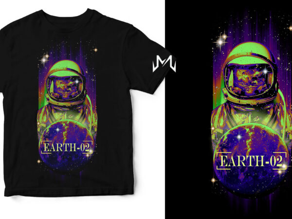 Astronauth3 t shirt vector