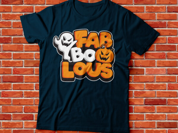 Faboolous halloween t-shirt design