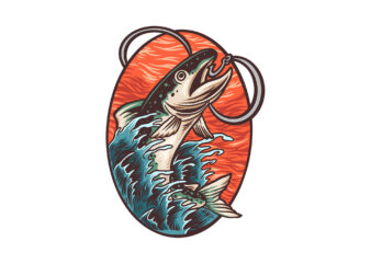 salmon fishing - Buy t-shirt designs