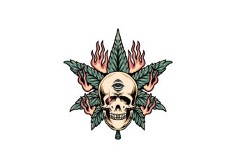 skull ganja