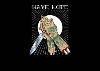 Have Hope graphic t shirt