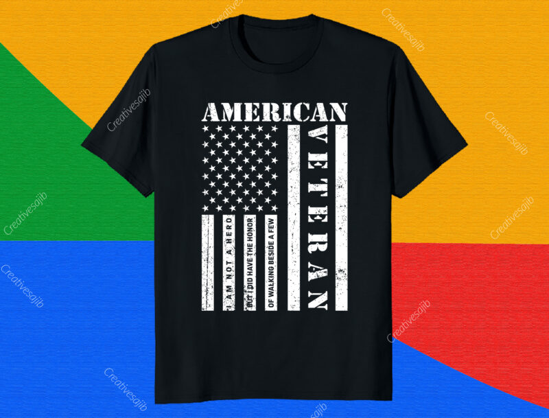 America flag T-shirt