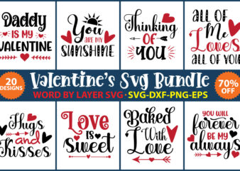 Valentines day SVG Bundle vol.6