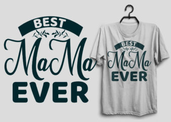 Mom t shirt design with elements