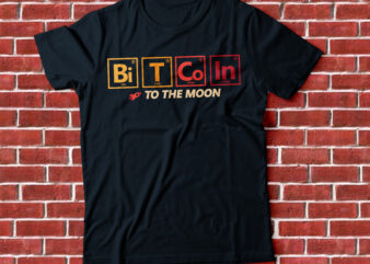bitcoin to the moon in periodic table style