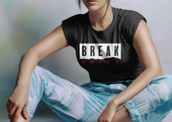 Break Rules | T shirt design for sale