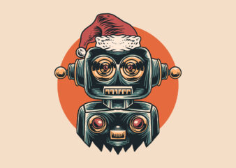 christmas robot