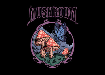 magic mushroom t shirt designs for sale