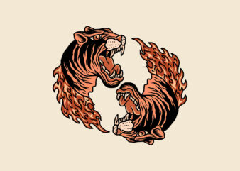 yin yang tiger