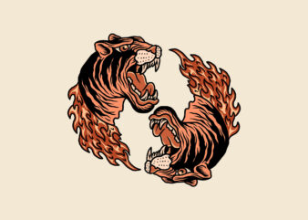 yin yang tiger