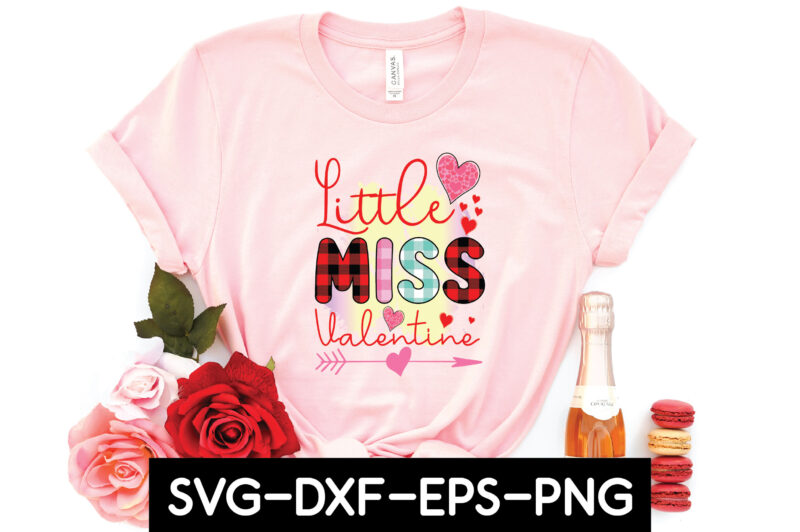 little miss valentine sublimation