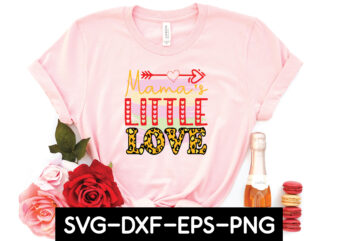 mama’s little love t shirt designs for sale