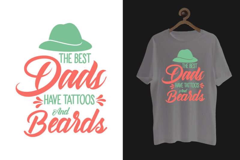 Dad t shirt design bundle, Dad and daughters typography t shirt design bundle. Father's day quotes, Father day t shirt, Dad life is best life, Best father day, Father's day