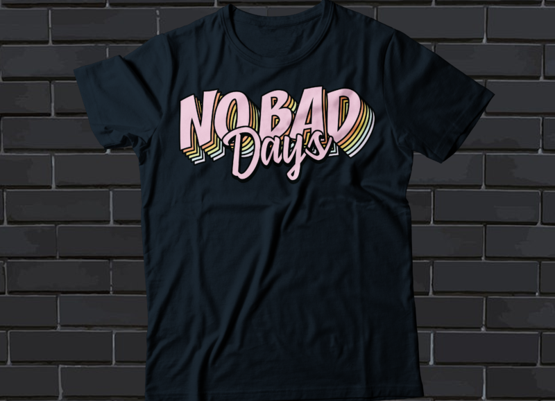 indre snap Postbud no bad days t-shirts design - Buy t-shirt designs