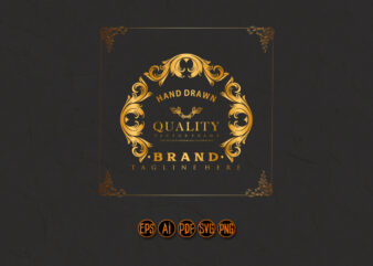 Round Logo Golden Richness Company t shirt design online