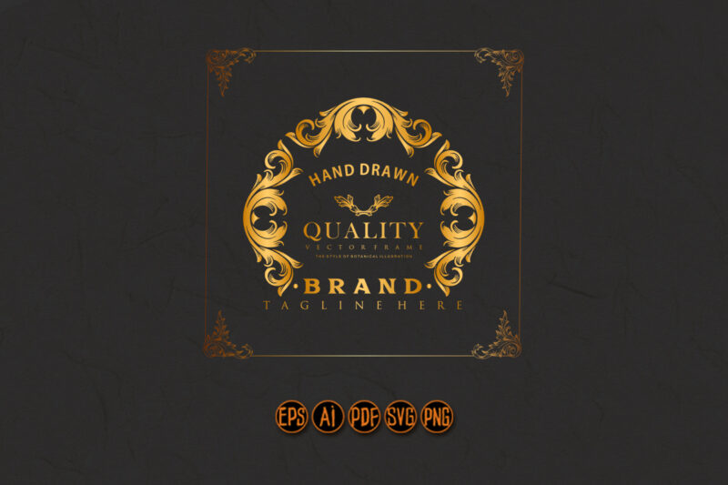 Round Logo Golden Richness Company