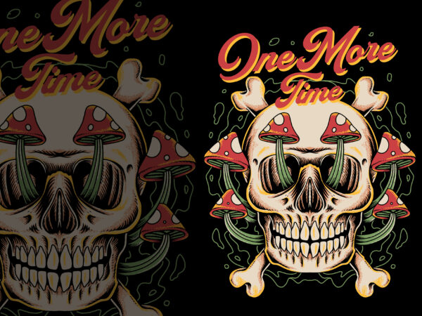 One more time t-shirt template