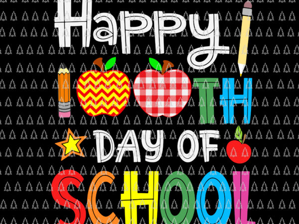 Happy 100th day of school rainbow svg, teacher 100 day of school svg, day of school svg, teacher svg graphic t shirt