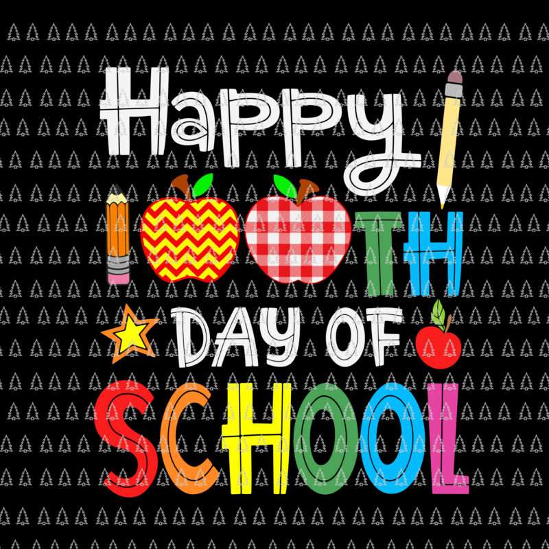 Happy 100th Day of School Rainbow Svg, Teacher 100 Day of School Svg, Day Of School Svg, Teacher Svg