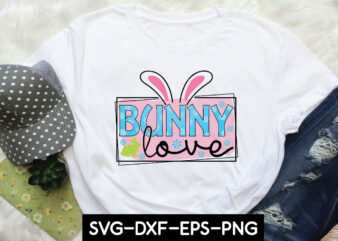 bunny love sublimation t shirt template