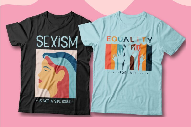 International Women’s Day T-shirt Designs Bundle, Women’s day bundle sublimation, Women’s day vector illustration, Women’s day 8 march graphic design
