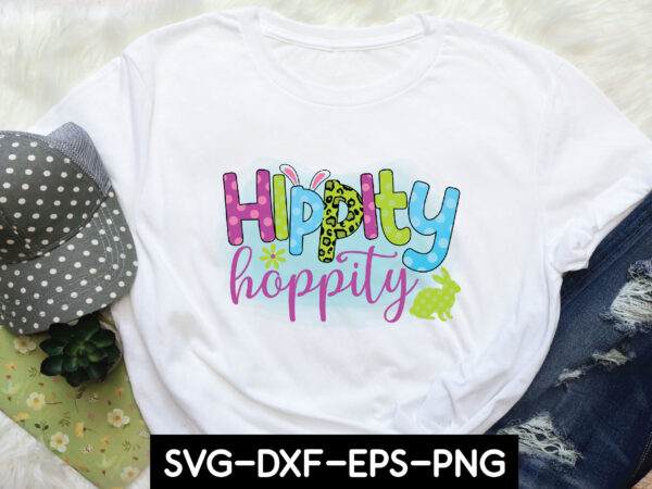 Hippity hoppity sublimation graphic t shirt