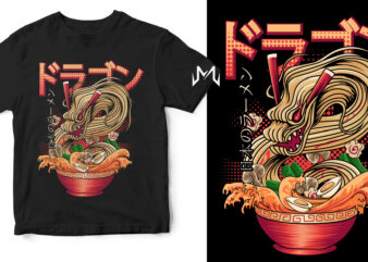japanese dragon ramen - Buy t-shirt designs