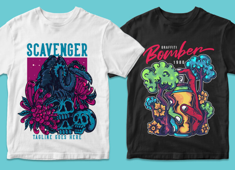 t-shirt vector Mega T-shirt Design Bundle with 790+ SVG & PNG Designs -  Download Instantly