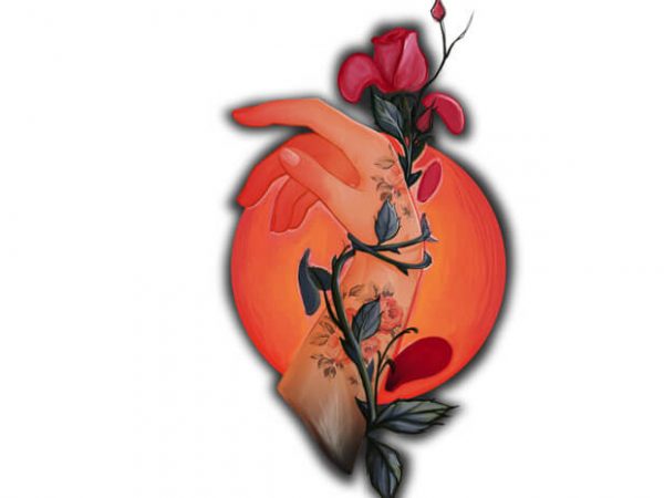 Eden’s roses buy t shirt design for commercial use Eden’s roses buy t shirt design for commercial use