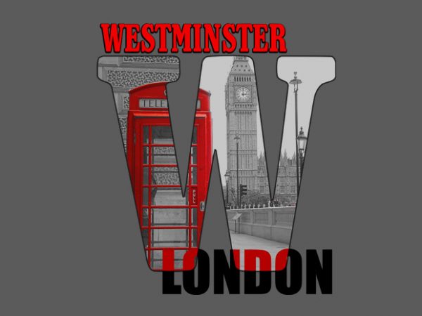 Westminster buy t shirt design