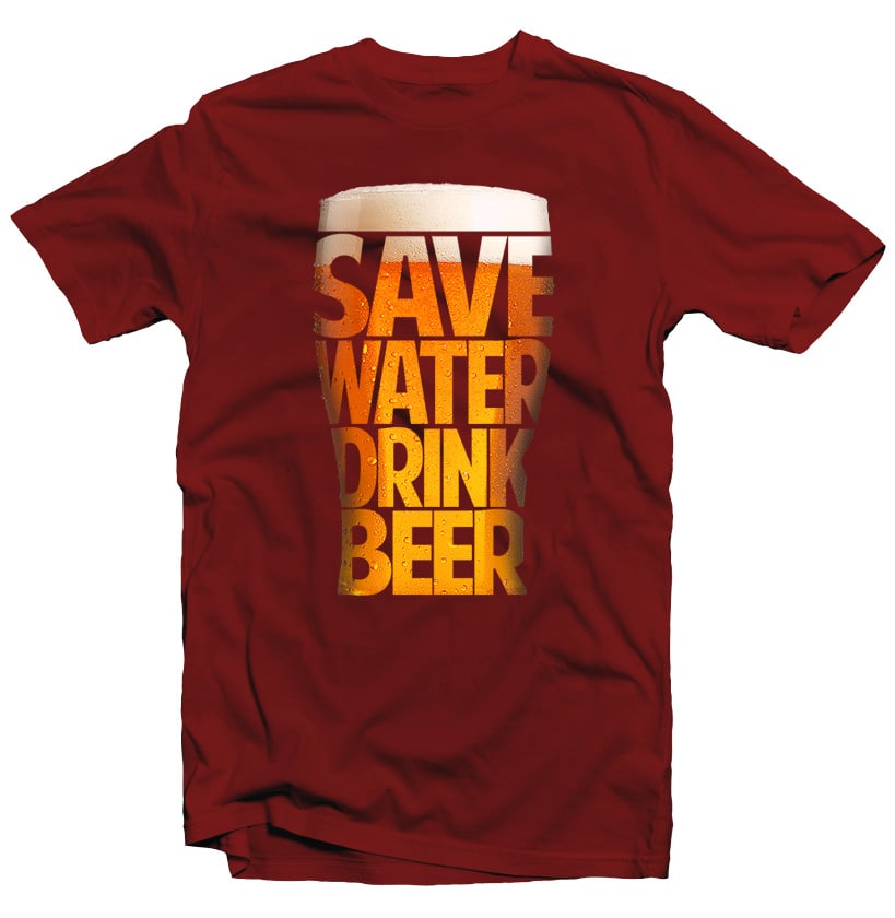 Save Water Drink Beer tshirt factory