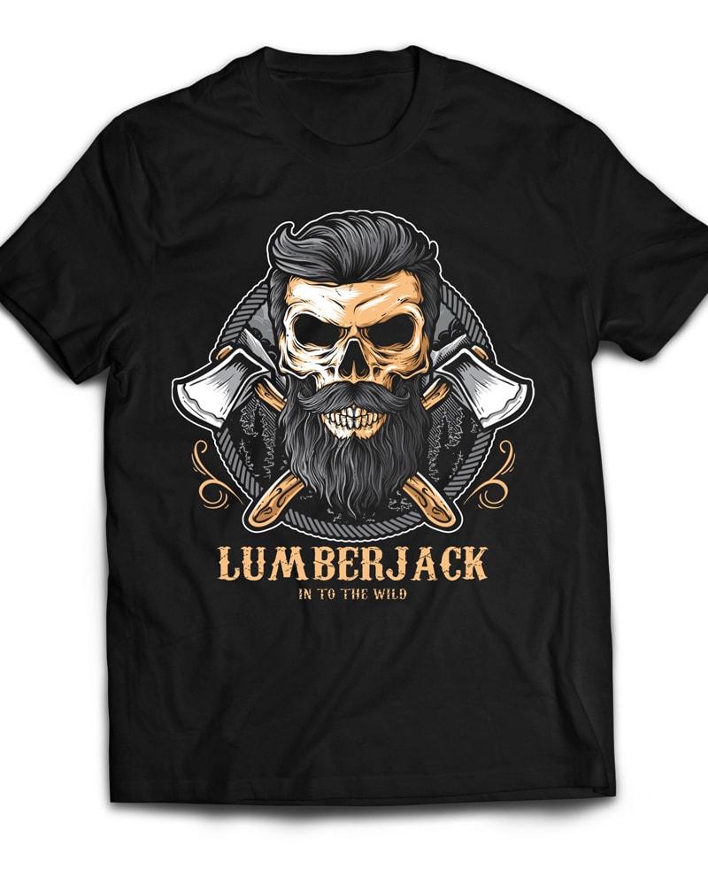 Skull Lumberjack tshirt-factory.com